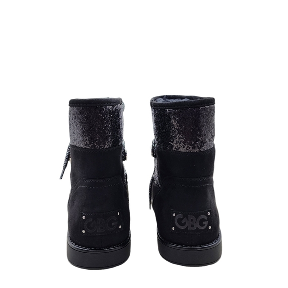 G by Guess Women's Aylan Fabric Closed Toe Ankle Boot Black- 10 - Picture 5 of 8